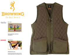 Vesta vanator Browning Rochefort Active Verde - Articole de Vanatoare