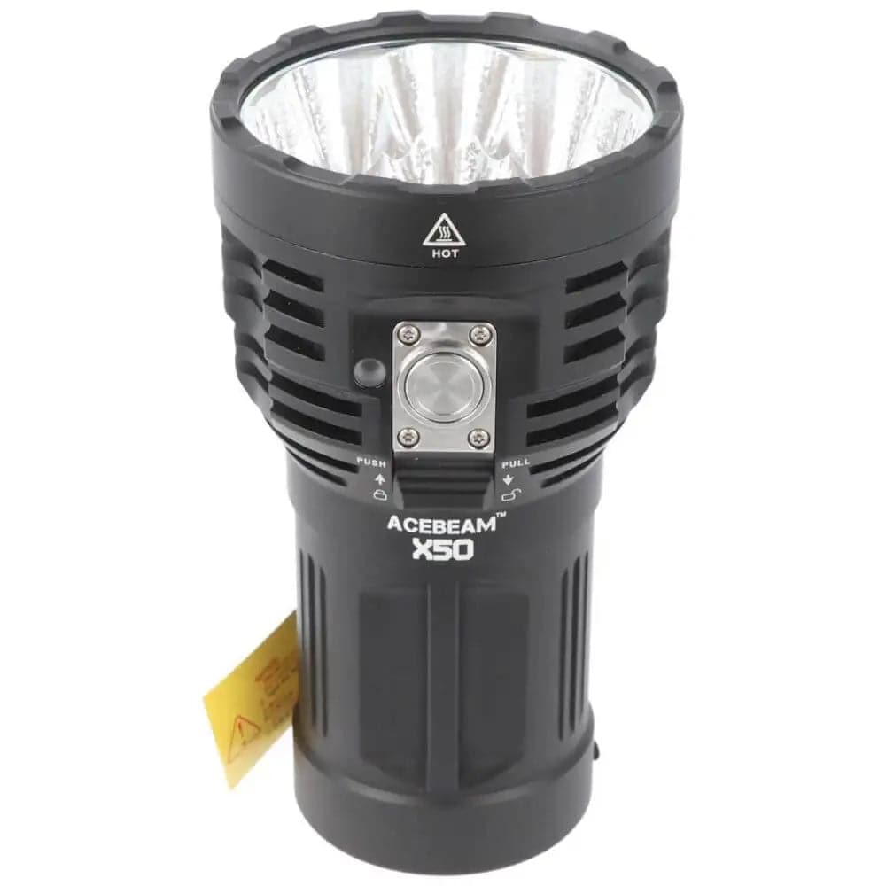 Lanterna profesionala reincarcabila Acebeam X50 NW 43000 Lumeni - Articole de Vanatoare