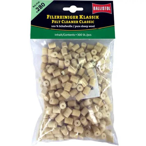 Ballistol pelete lana pentru curatat teava cal.270W/7MM.REM - 300 buc