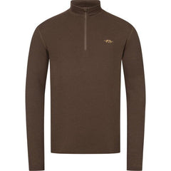 BLASER BLUZA BASE LAYER JONAR MERINO DARKBROWN