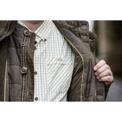 BLASER CAMASA CHRIS CRÈME/BROWN