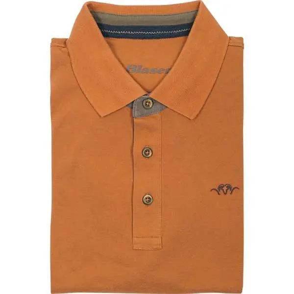 Tricou Blaser Polo Till Dark Orange - Articole de Vanatoare