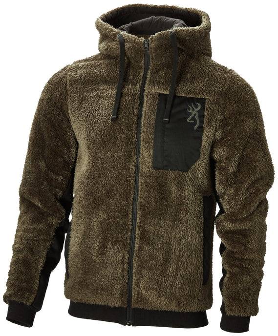 JACHETA FLEECE BROWNING SNAPSHOT SHERPA GREEN