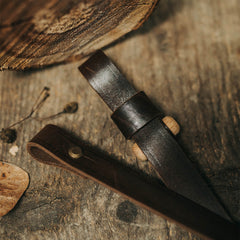 Curea arma md. 1L cu lemnisor piele