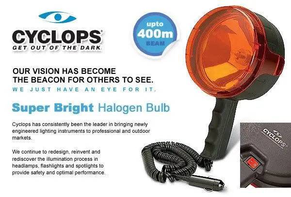 Proiector de mana Cyclop priza auto 12v