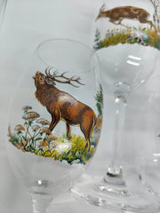 Set Carafa cu 6 pahare de vin