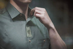 Camasa vanatoreasca verde in carouri