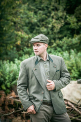 Camasa verde in carouri