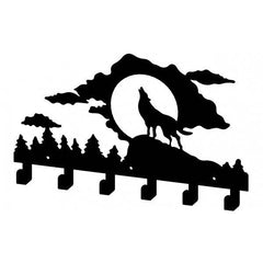 Cuier Metalic Lup Singuratic