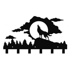 Cuier Metalic Lup Singuratic