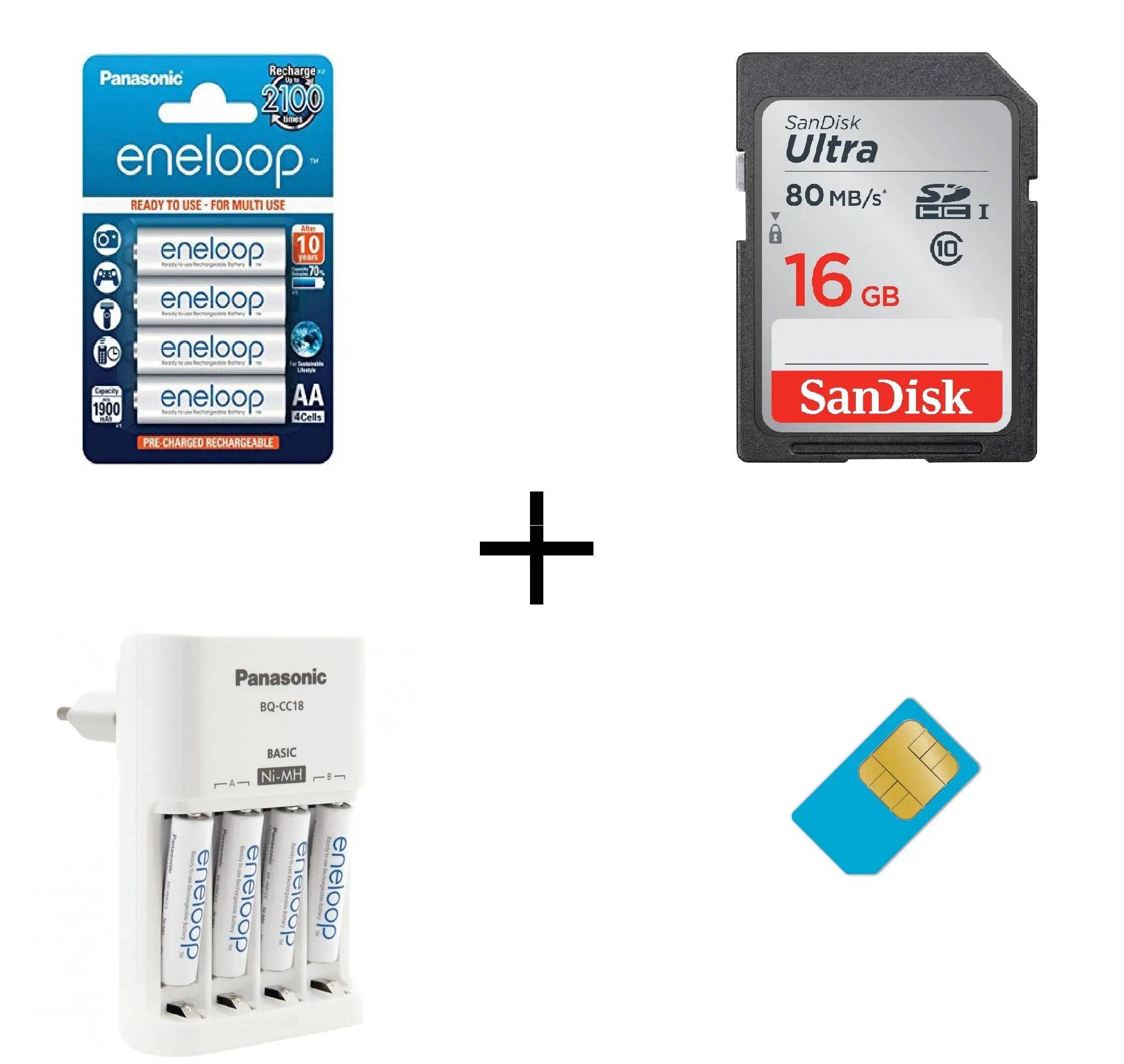 Kit complet de accesorii pentru camera monitorizare