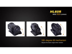 Lanterna frontala Fenix HL60R - reincarcabila