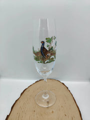 Set 6 pahare sampanie motiv vanatoare