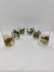 Set 6 pahare tarie motive pescaresti 50 ml