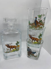 Set sticla tarie cu 6 pahare