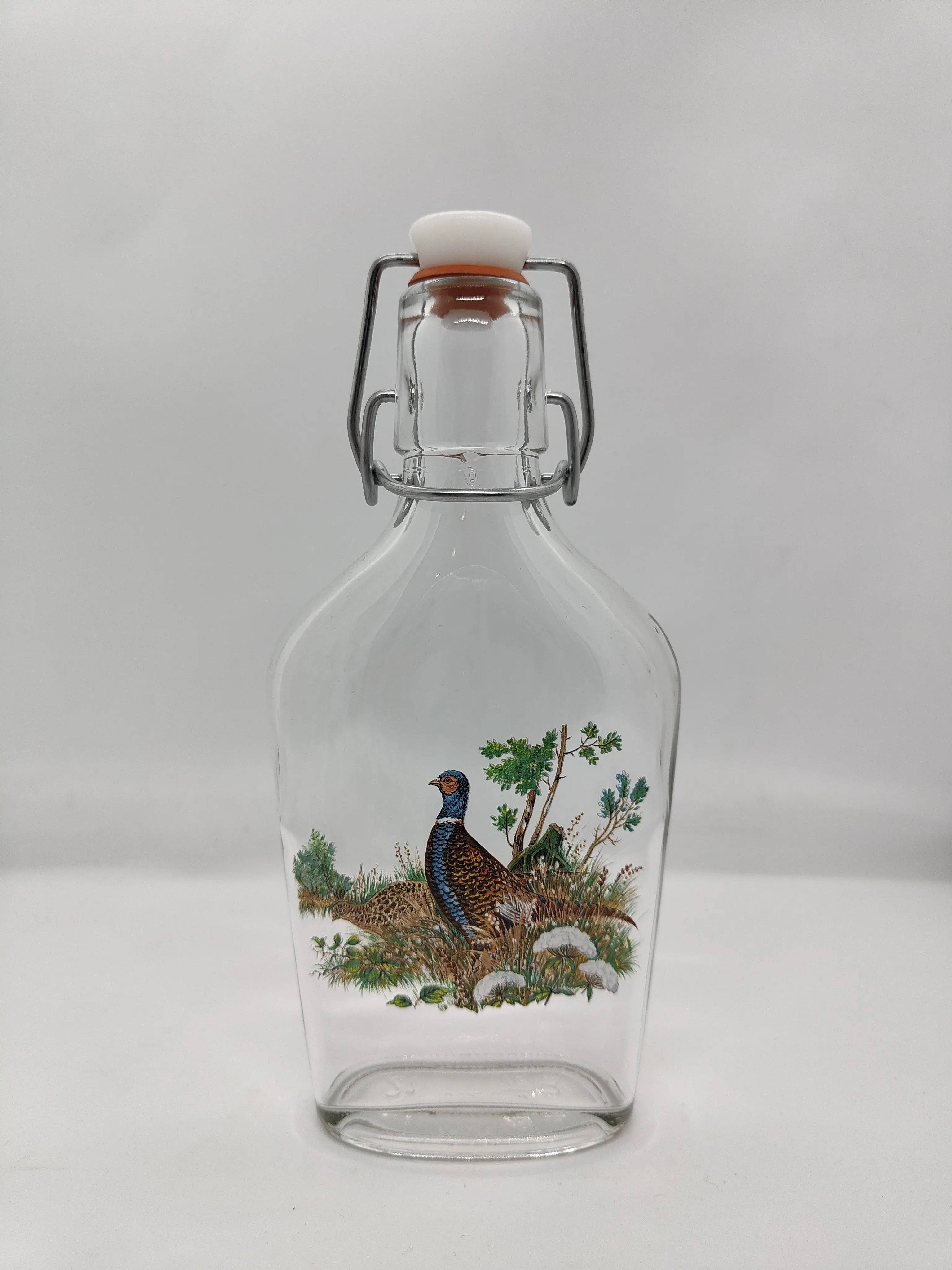 Sticla cu motive vanatoare 200ml model 3