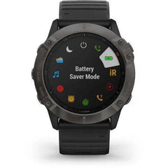 Ceas Garmin Fenix 6X Sapphire Negru/Carbon