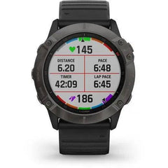 Ceas Garmin Fenix 6X Sapphire Negru/Carbon