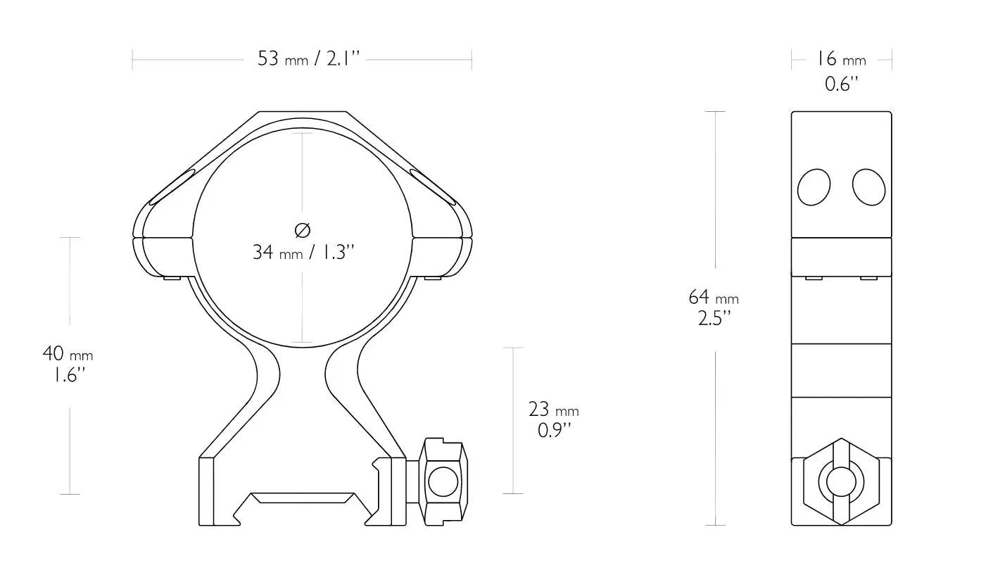 SET INELE QUICK MEDIUM 34MM PT SINA WEAVER - Articole de Vanatoare