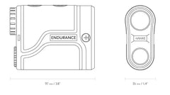 TELEMETRU HAWKE ENDURANCE LRF1500 HIGHT O-LED 6X21