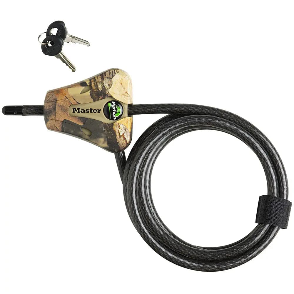 Cablu Securitate camere Master Lock Python 8mm - Articole de Vanatoare