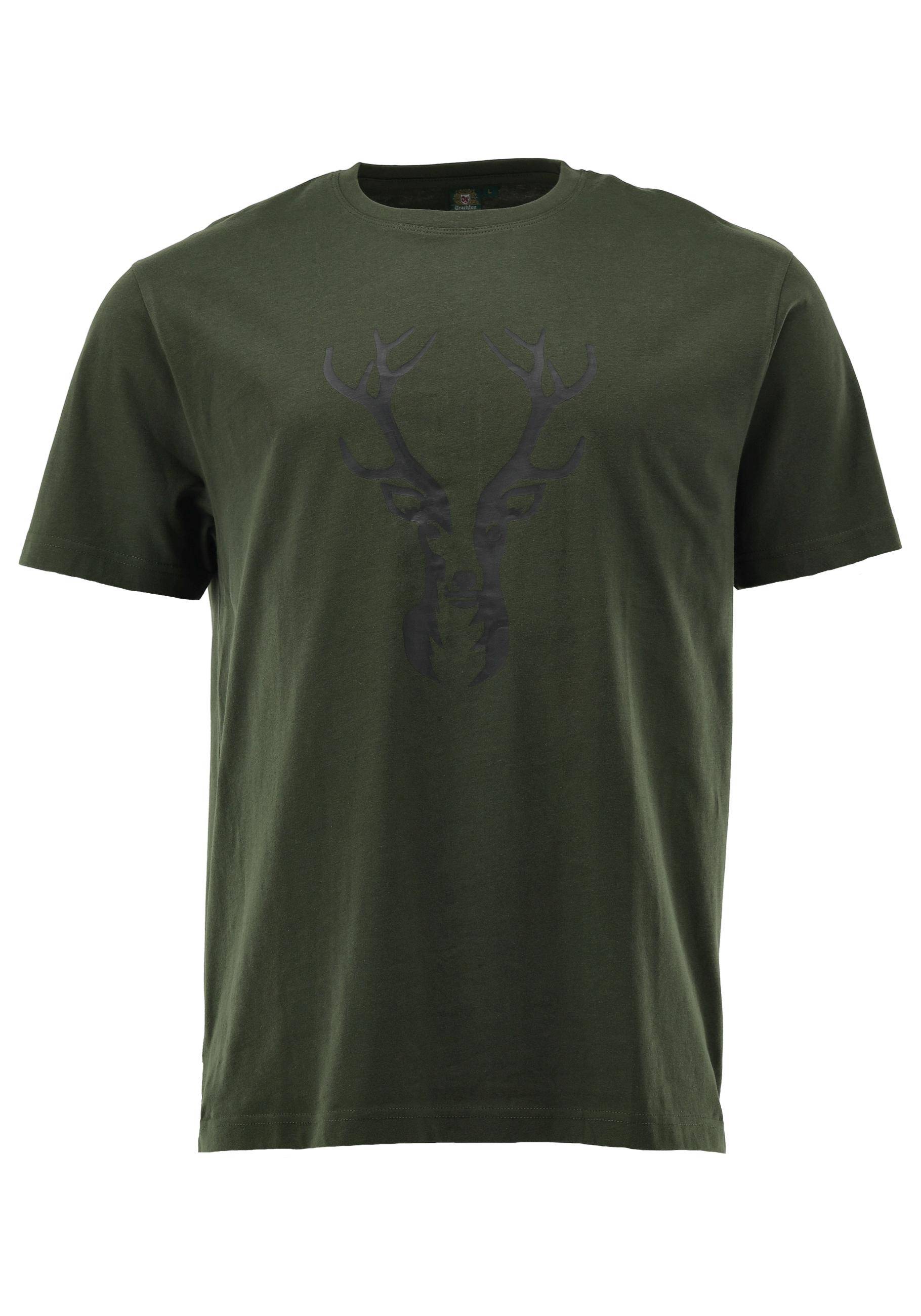 Tricou Orbis vanatoresc cu imprimeu cerb