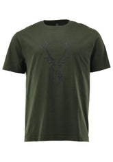 Tricou Orbis vanatoresc cu imprimeu cerb