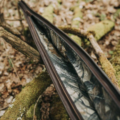 Husa arma semiautomata piele