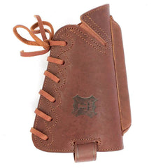 Protectie cu inaltator din piele pentru pat arma - 1.5 cm