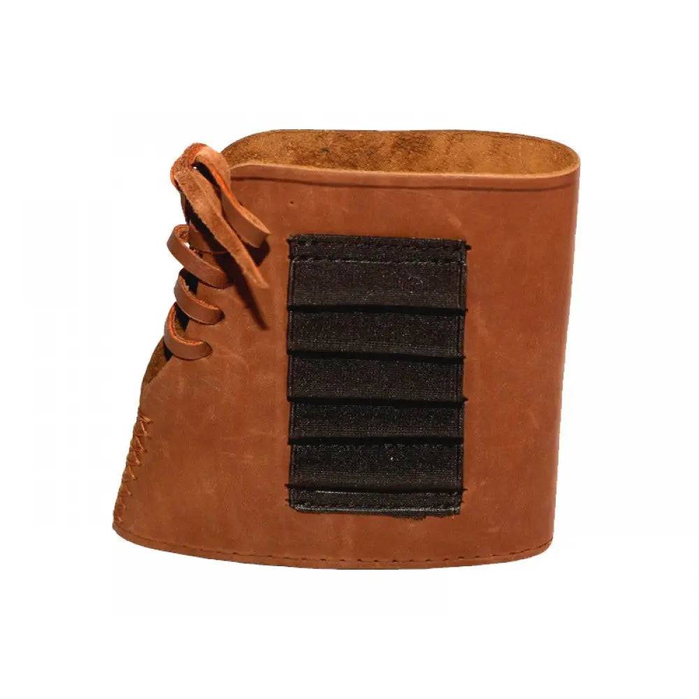 Protectie pat arma cu portmunitie elastica glont piele