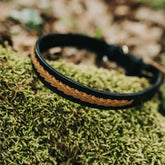 Zgarda caine cu impletitura