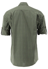 Camasa Orbis carouri si pin mistret - Dark Green