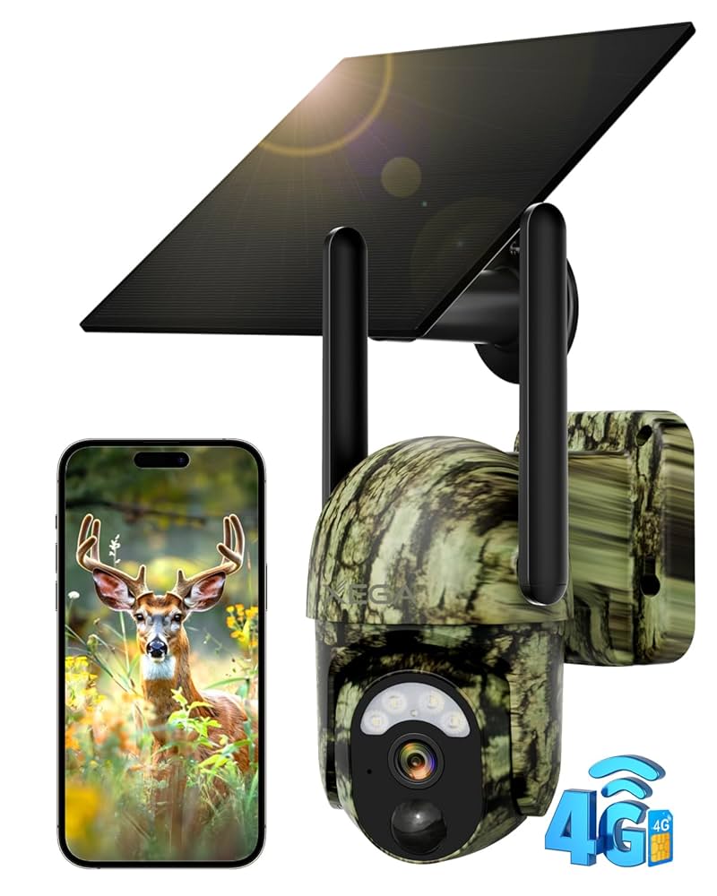 Camera Vanatoare Live 4G  360 Grade