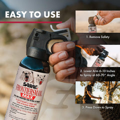 Spray anti urs Frontiers Man 272 ml + Husa