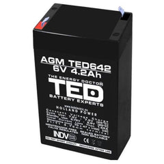 Acumulator etans 6v 2A - Articole de Vanatoare