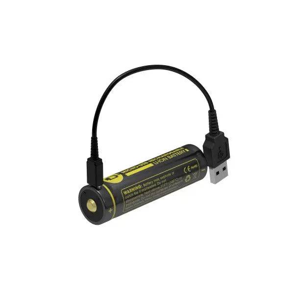 Acumulator Nitecore 2600mAh USB - Articole de Vanatoare