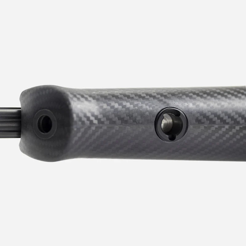 Adaptor bipod Spartan Classic Gunsmith articolevanatoare fibra carbon vedere laterala