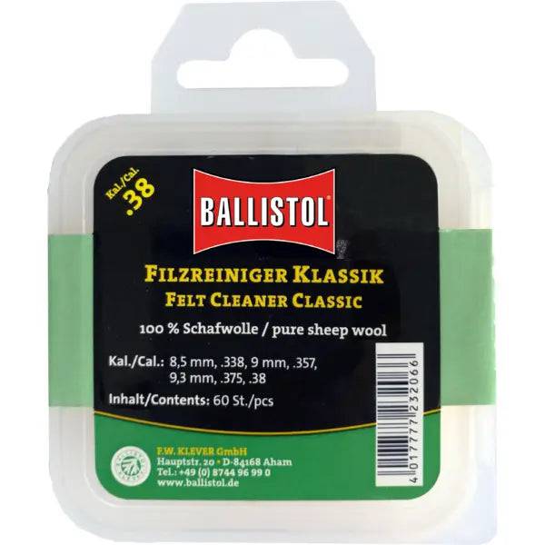 Ballistol cutie pelete pasla curatat teava cal 338 - Articole de Vanatoare