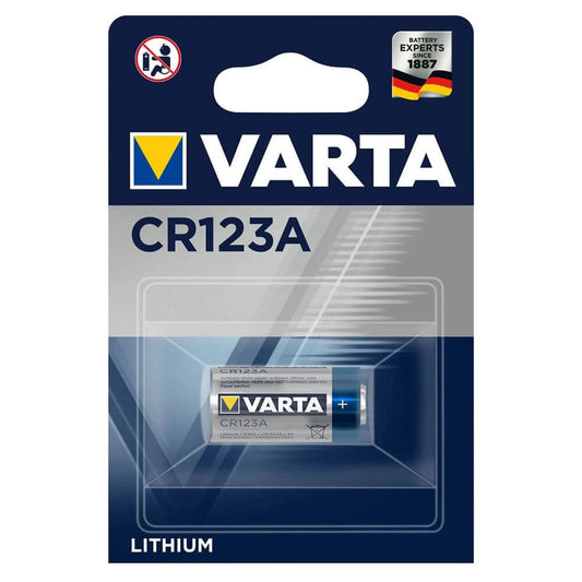 Baterie litiu Varta CR123A - Articole de Vanatoare