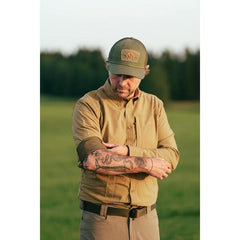 BLASER SAPCA BADGE CAP ARGALI DARK OLIVE 566 - Articole de Vanatoare