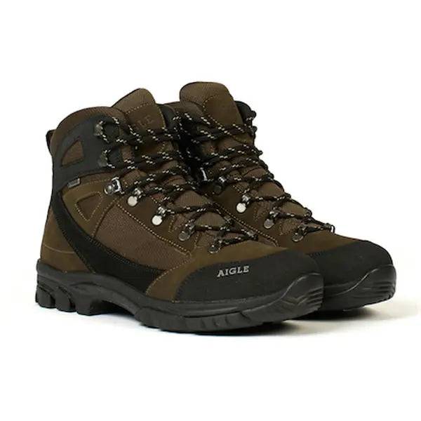 Bocanci Aigle Landisto GTX piele brown black - Articole de Vanatoare