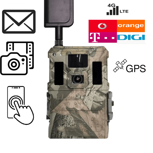Camera monitorizare Spromise S688 4G 24 MP GPS - Articole de Vanatoare