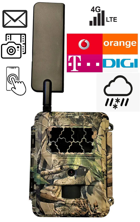 Camera Spromise S378 4G 12Mpx Leduri Nedetectabile Email - Articole de Vanatoare