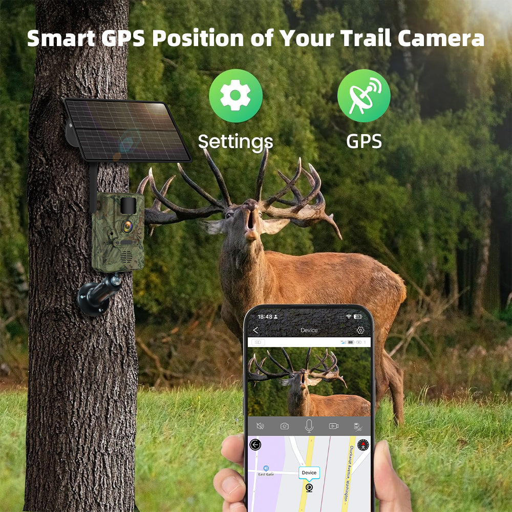 LYNXCAM LX3 Camera  Live 4G GPS Panou Solar Leduri invizibile