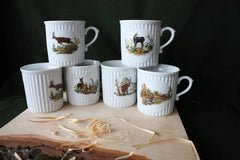 Cana ceramica ceai motiv vanatoare - Articole de Vanatoare