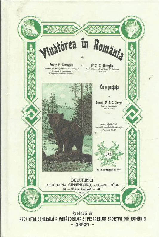 Carte Vanatoarea in Romania - Articole de Vanatoare