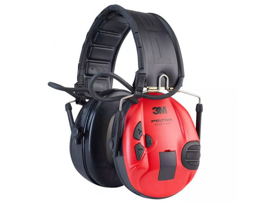 CASTI PROTECTIE PELTOR SPORTTAC RED - Articole de Vanatoare