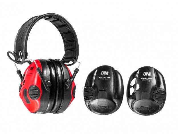 CASTI PROTECTIE PELTOR SPORTTAC RED - Articole de Vanatoare