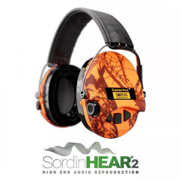 Casti protectie auditiva Sordin PRO LED blaze - Articole de Vanatoare
