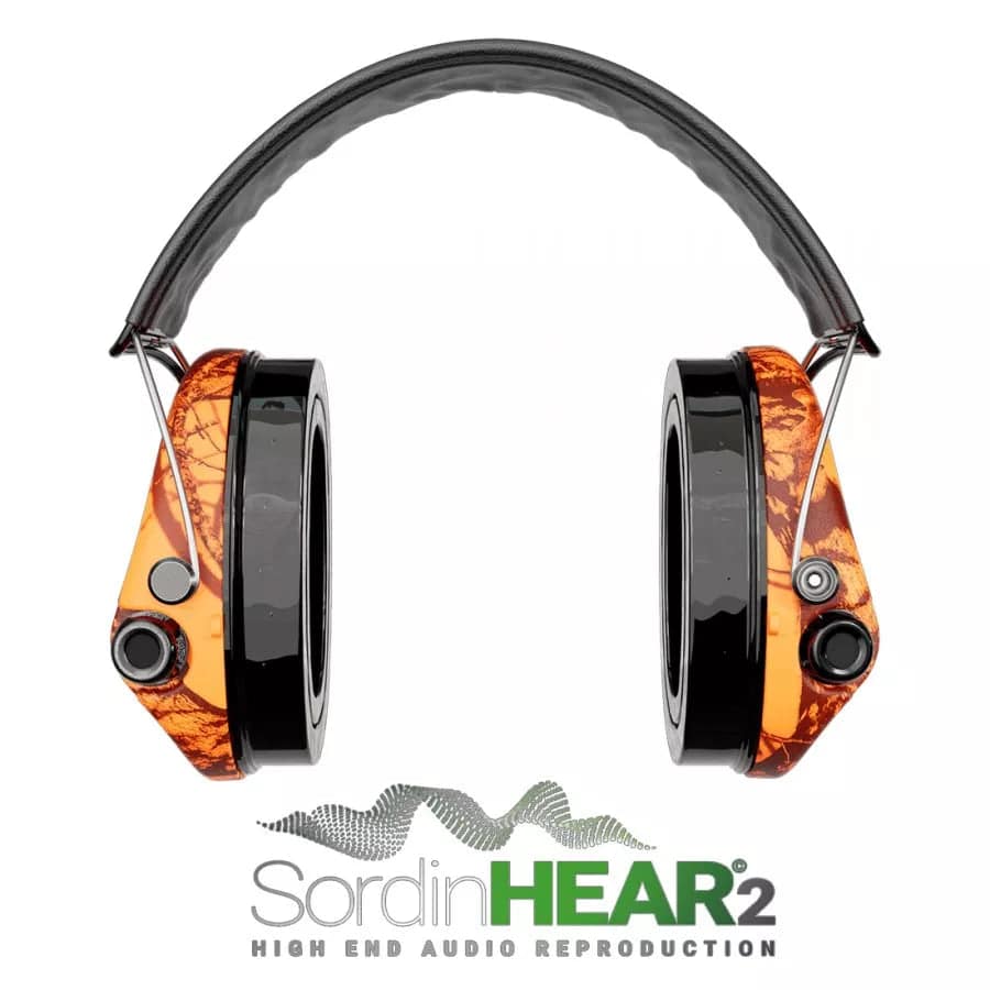 Casti protectie auditiva Sordin PRO LED blaze - Articole de Vanatoare